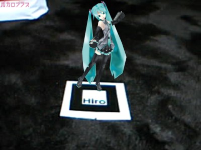 FLARToolKitでMikuMikuDance